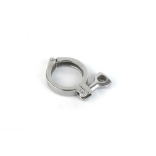 Food Grade SS304 SS316L Pipe Fittings Heavy Duty 13MHH Single Pin Ferrule Clamp Sanitary stainless steel pipe clamp